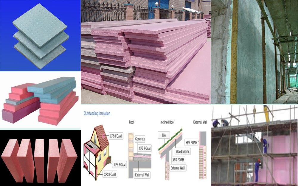 XPS Plastic Insulation Foam Sheet Extrusion Line PVC Foam Board Machine Polyurethane Foam Machine insulation board thermal insul