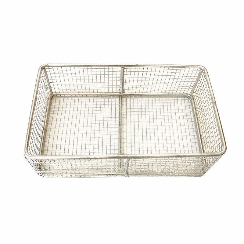 Customized Size Stainless Steel Wire Mesh Bakset For Storage