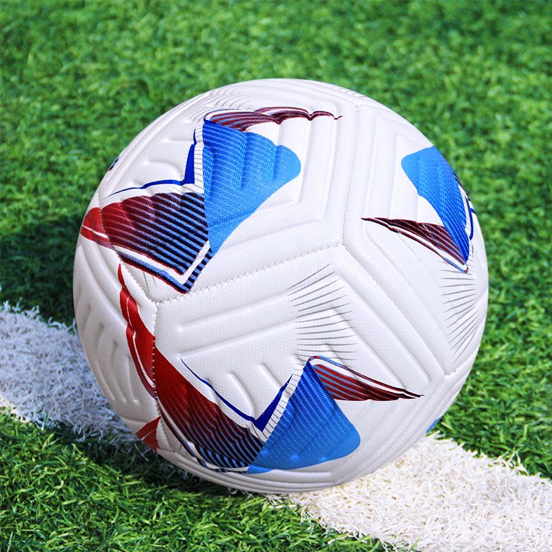 Hot Sales Custom Logo Official Size 5 Inch Pu Soccer Football Match Training Football Ball