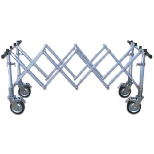 Funeral Supplies Equipment Folding Casket Coffin Cart Funeral Mortuary Trolley Stretcher