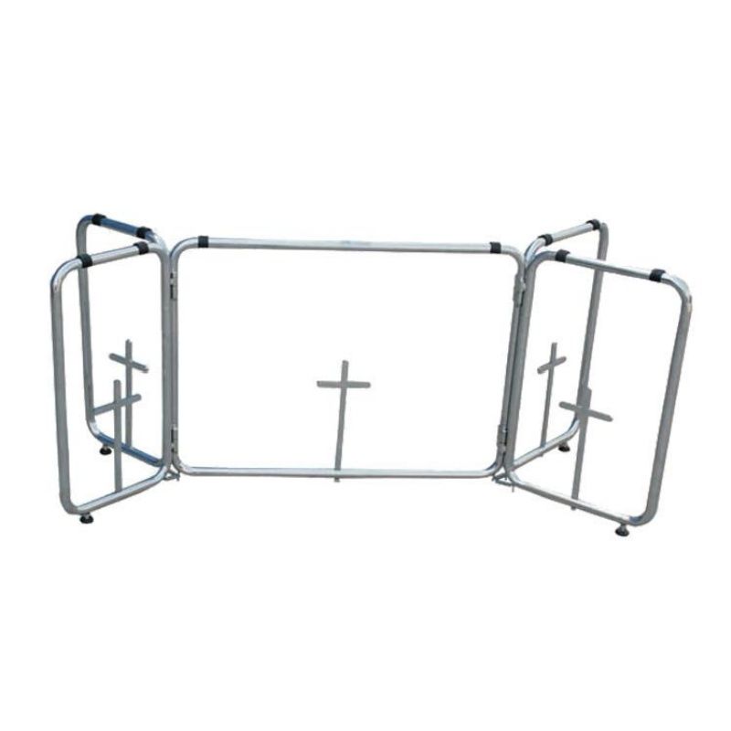 Funeral Supplies Equipment Folding Casket Coffin Cart Funeral Mortuary Trolley Stretcher