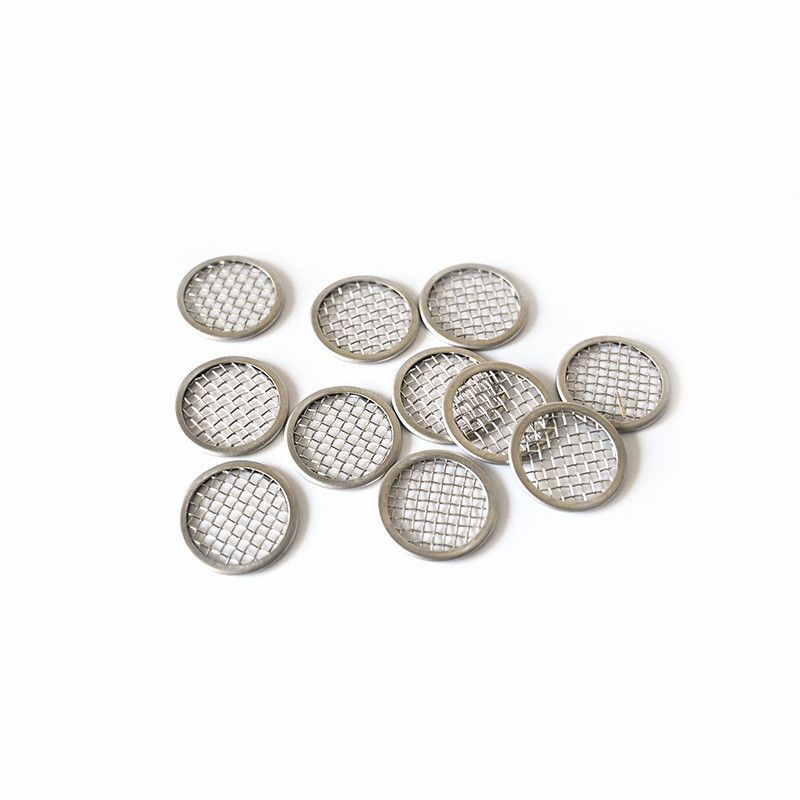 Customized Round Shape Stainless Steel Woven Wire Mesh Filter Disc For Liquid Filtration