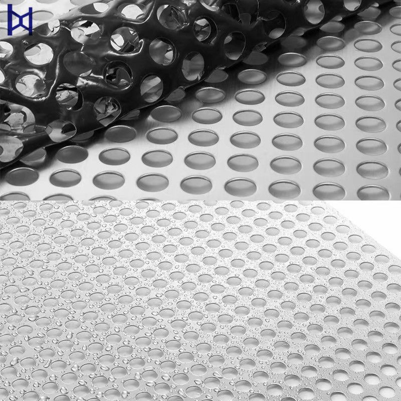 Round Hole 1mm 2mm 3mm Stainless Steel Perforated Metal Punching Mesh Screen For Decoration