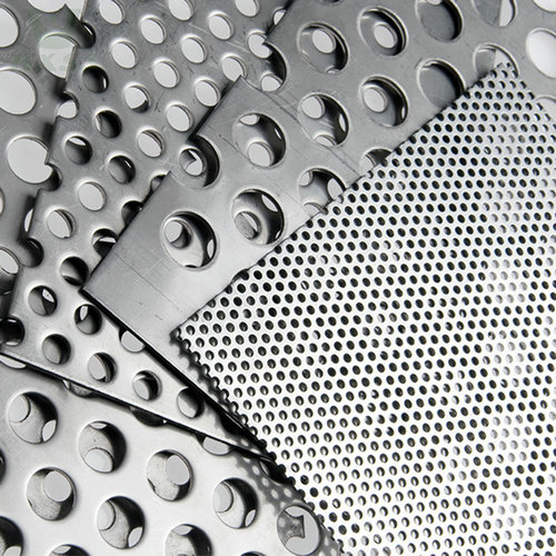 Round Hole 1mm 2mm 3mm Stainless Steel Perforated Metal Punching Mesh Screen For Decoration