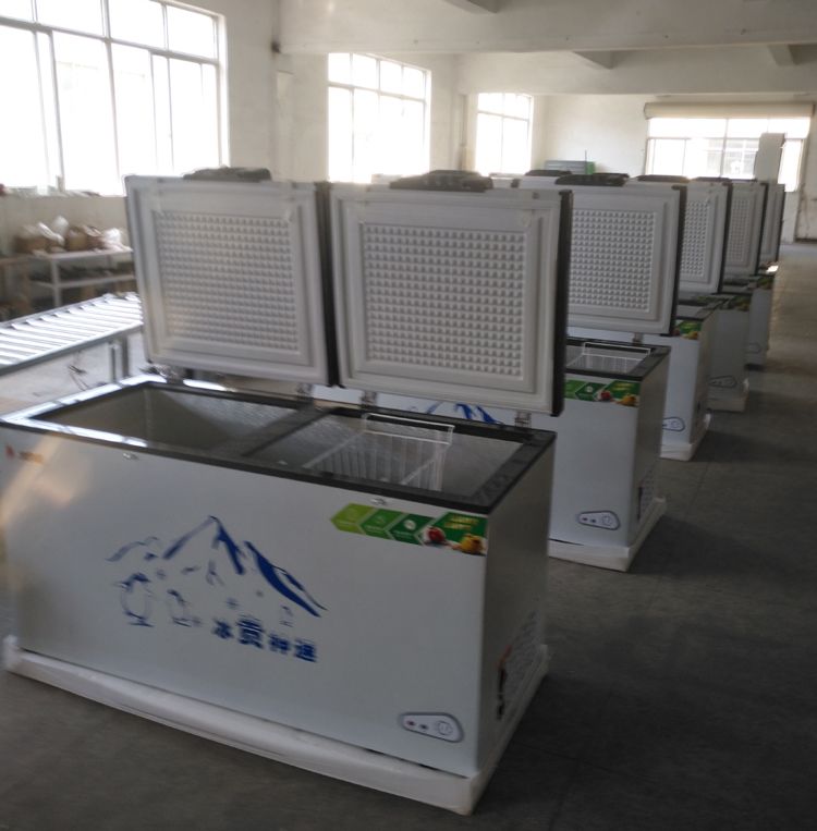 BDBC-1588 1600L DC Solar freezer 12V24V battery chest freezer for Africa -18 degree deep freezer for Cold chain logistics