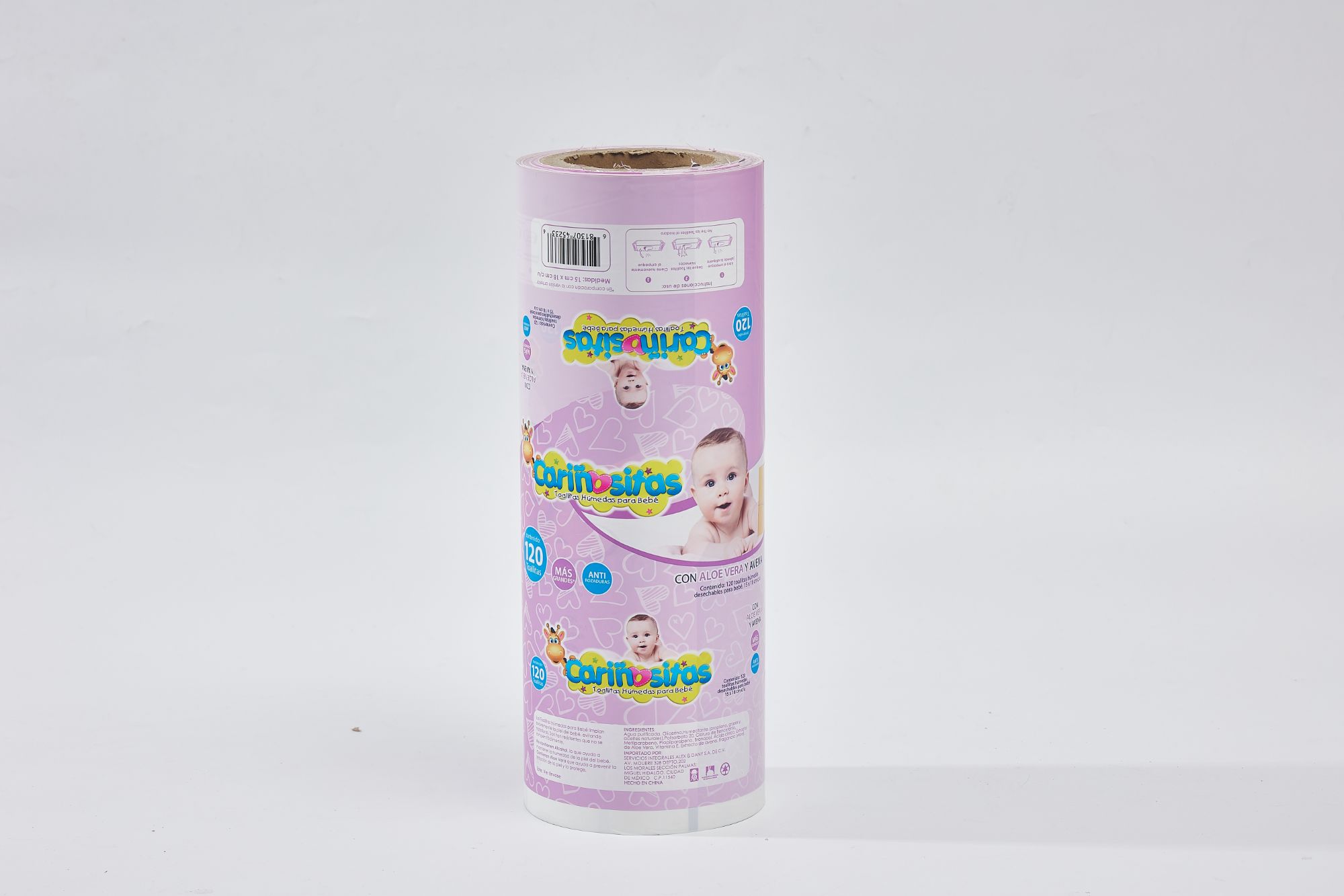 customized wet wipes wet tissue plastic packaging film plastic packing film