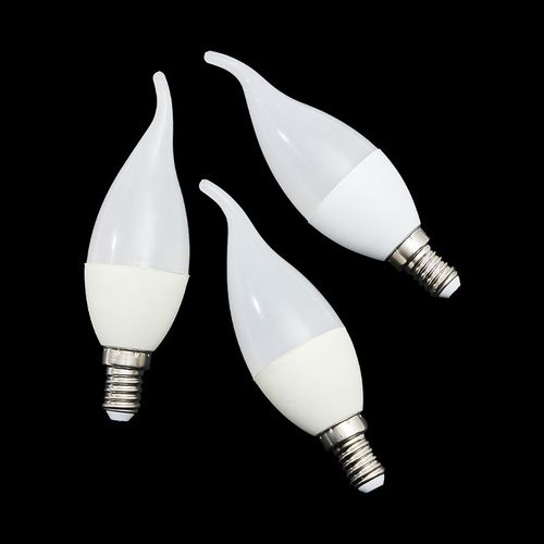 Dimmable LED Candle Light Bulbs Flame Chandelier Halogen Lamps