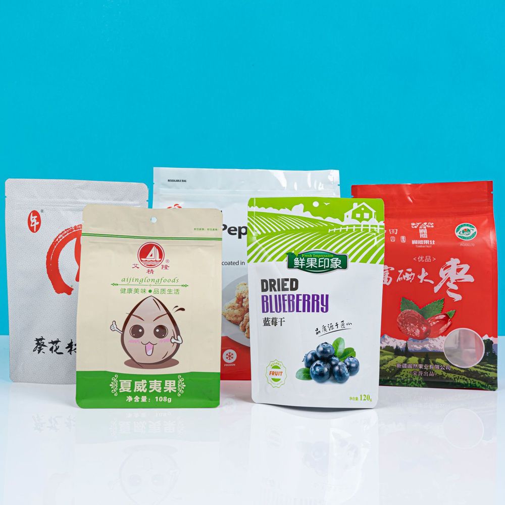 Custom Digital Print 3.5g 7g 14g 28g Biodegradable Zipper Food Bag Moisture Proof Packaging Stand Up Pouch