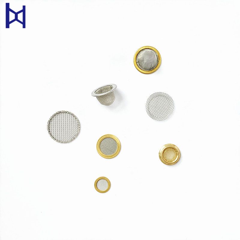 High Precision Stainless Steel Woven Wire Mesh Screen Filter Disc For Liquid Filtration