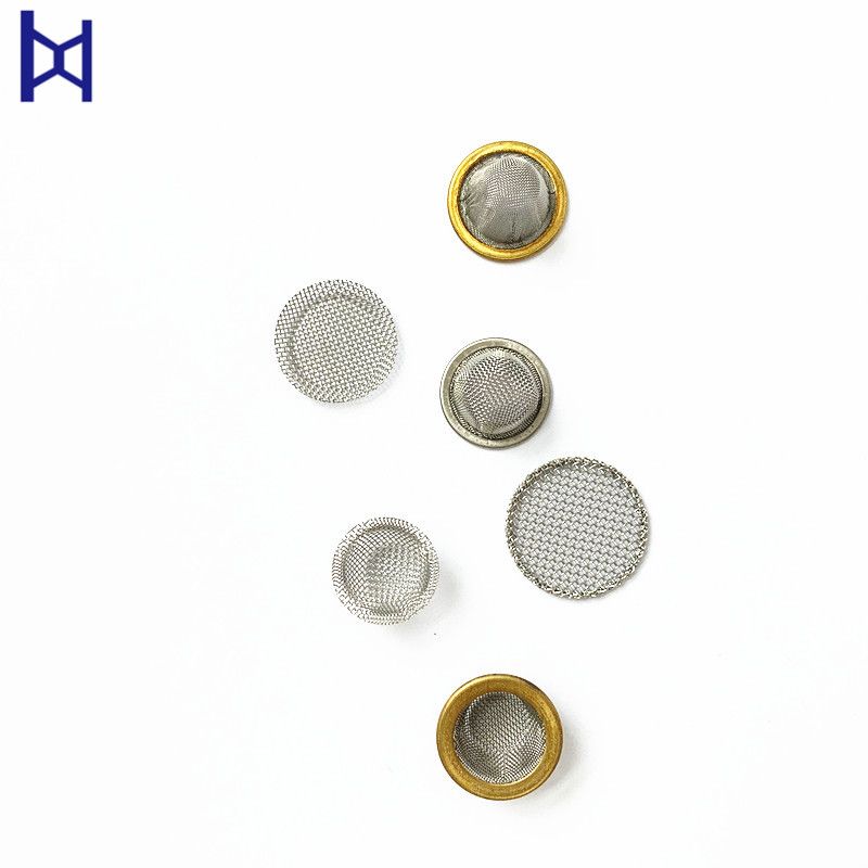 High Precision Stainless Steel Woven Wire Mesh Screen Filter Disc For Liquid Filtration