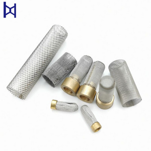 Customized Size Stainless Steel Woven Wire Mesh Screen Filter Tube For Filtration Industry