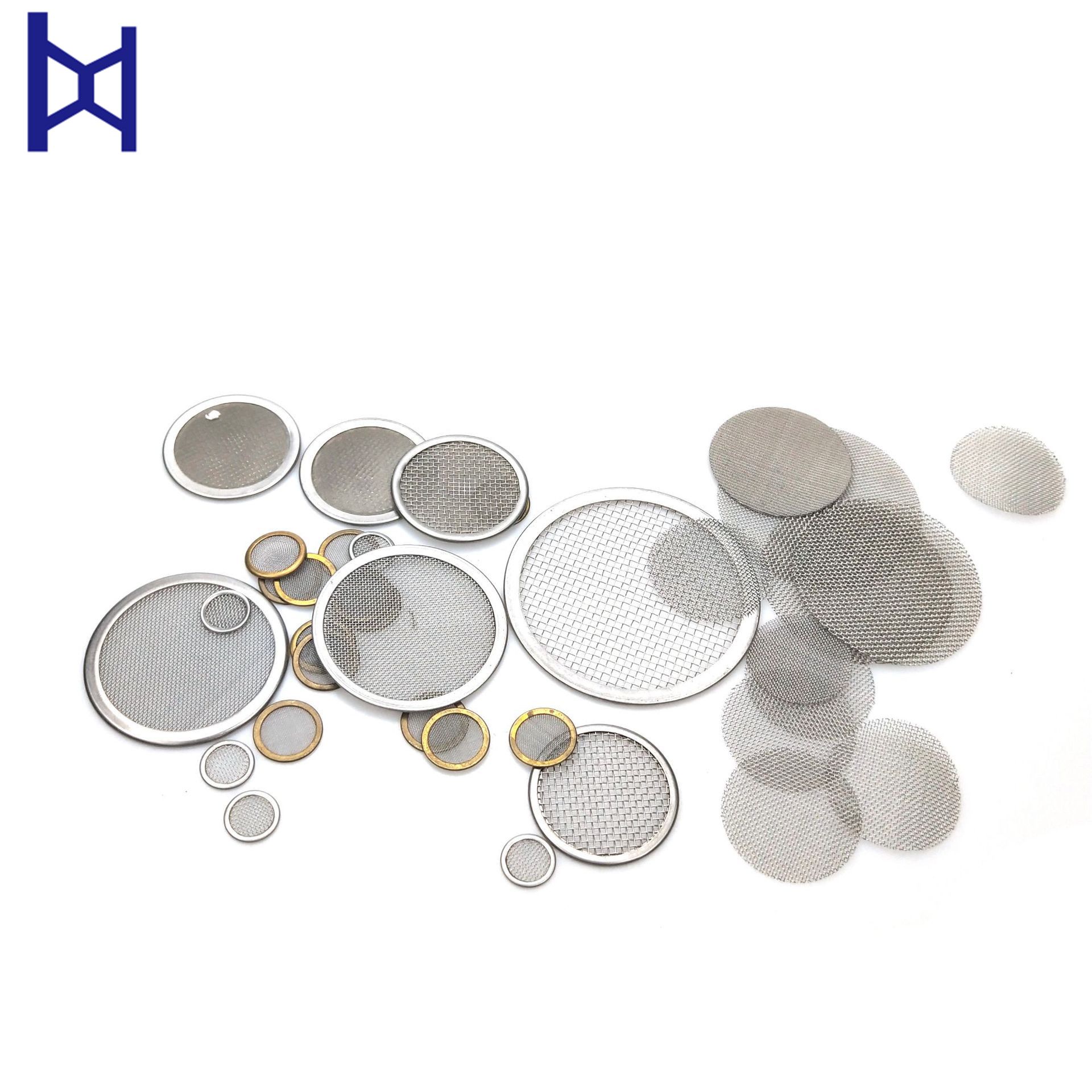 High Quality 304 Stainless Steel Wire Mesh Filter Disc For Liquid Filtration