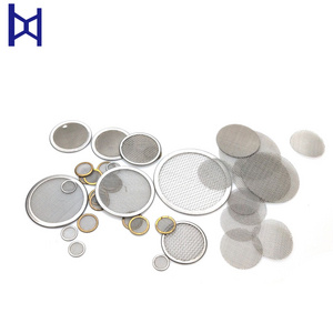 High Quality 304 Stainless Steel Wire Mesh Filter Disc For Liquid Filtration