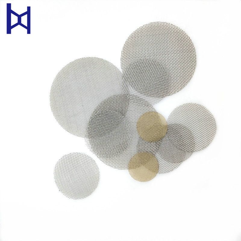 High Quality 304 Stainless Steel Wire Mesh Filter Disc For Liquid Filtration