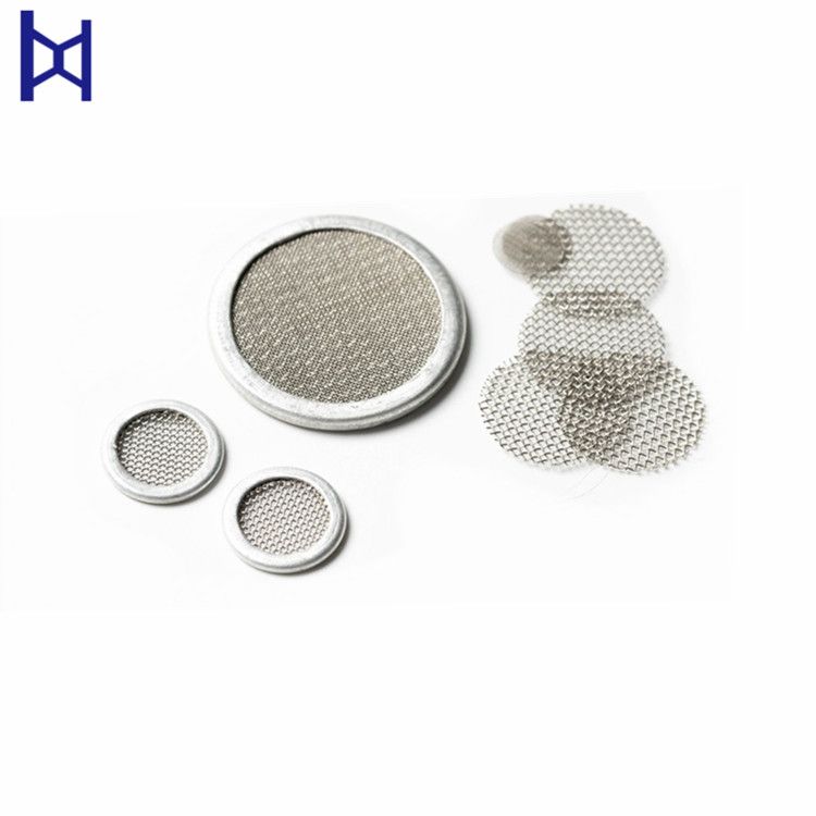 Customized Round Shape Stainless Steel Wire Mesh Filter Disc For Liquid Filtration