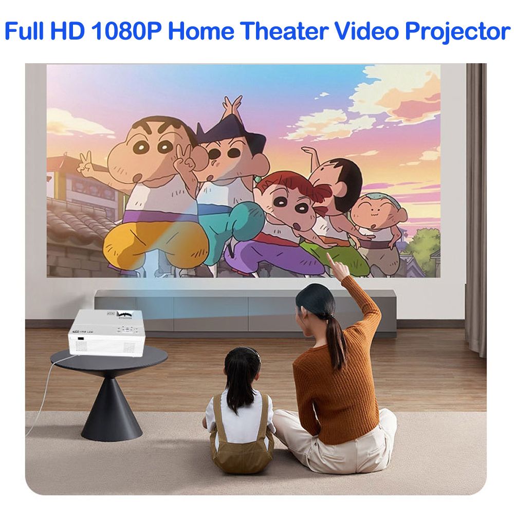 Mini Smart Projector Android TV11,Smart Projector with Wifi and Bluetooth, Portable Home Theater Movie Projector