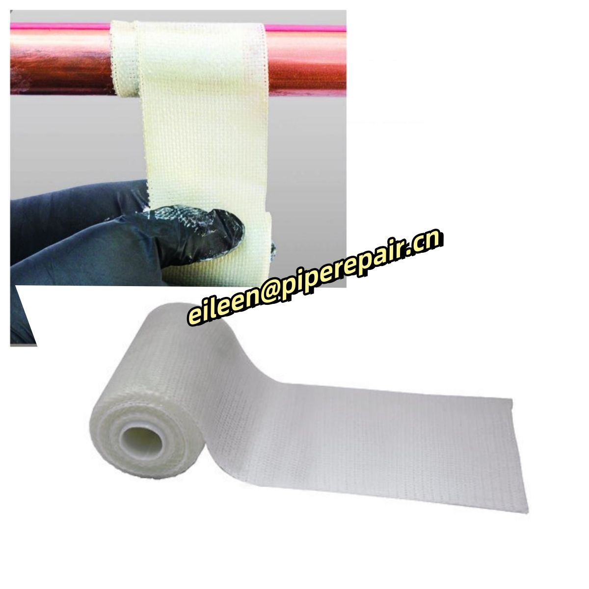 Plumbing Pipe Repair Bandage fast cured wrap tape for oil Pipe leak Repairs