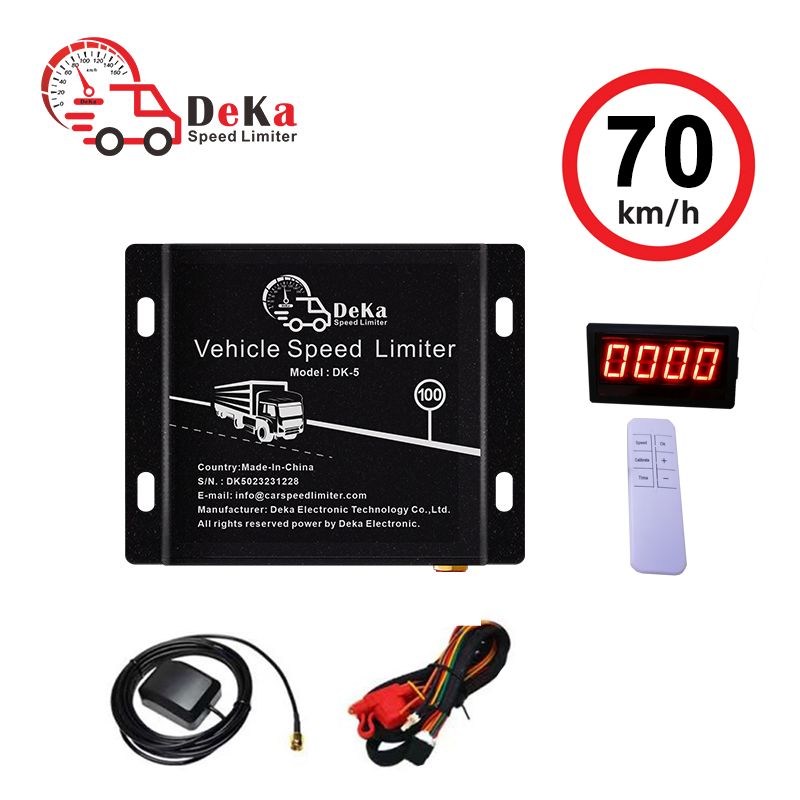 Deka electronic governor vehicle speed governor Gps car Speed Limiter device for Bus Trucks Cars Installation