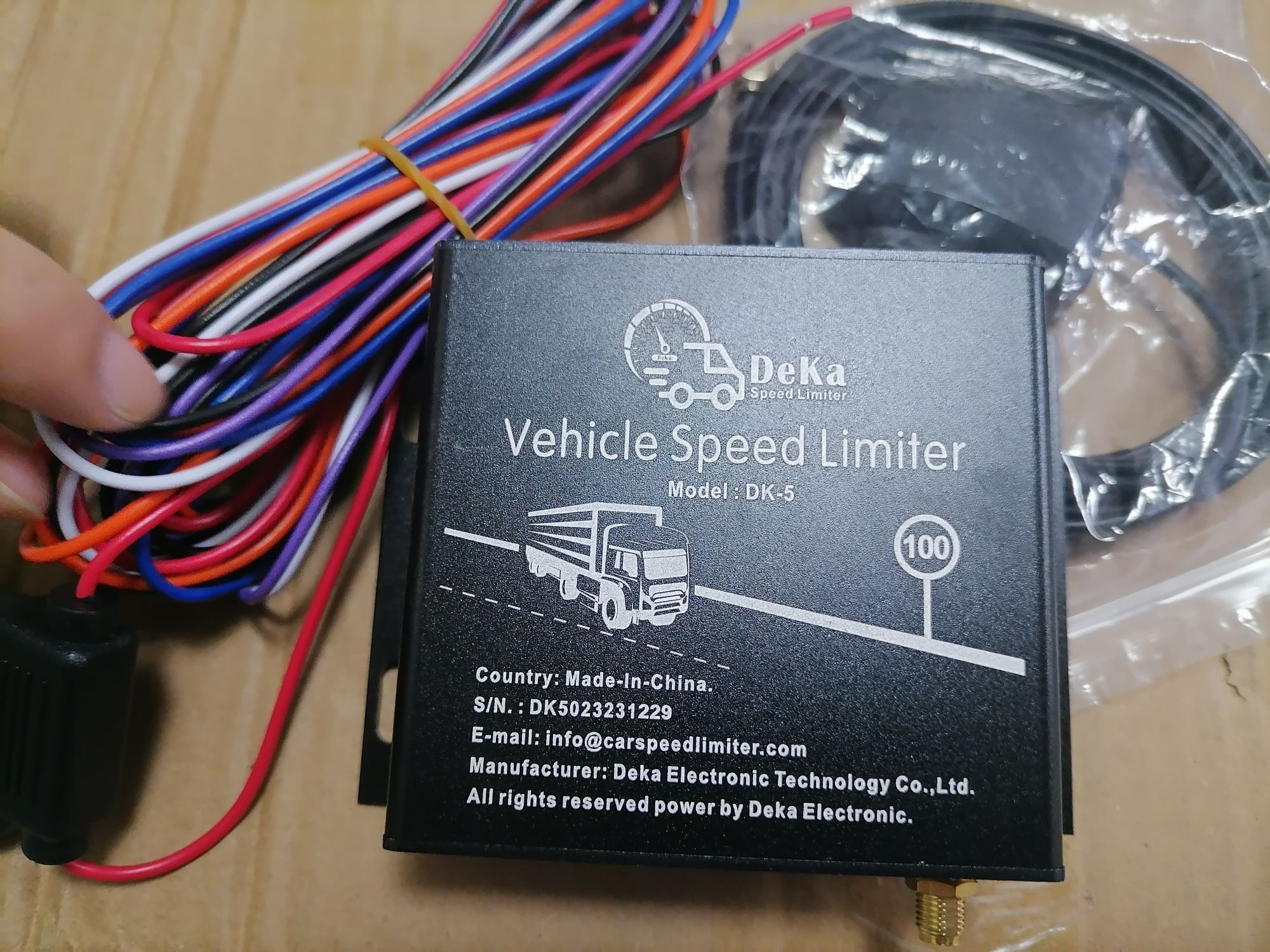 High quality manufacturer Deka speed limiter control device