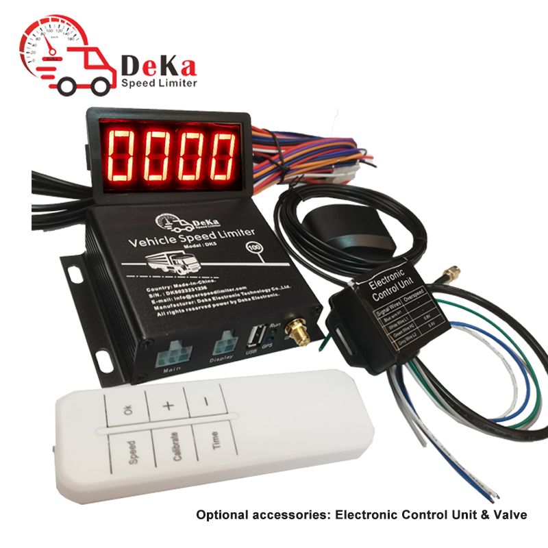 High quality vehicle speed limiter device, vehicle speed limit alarm and OEM vehicle speed control devices