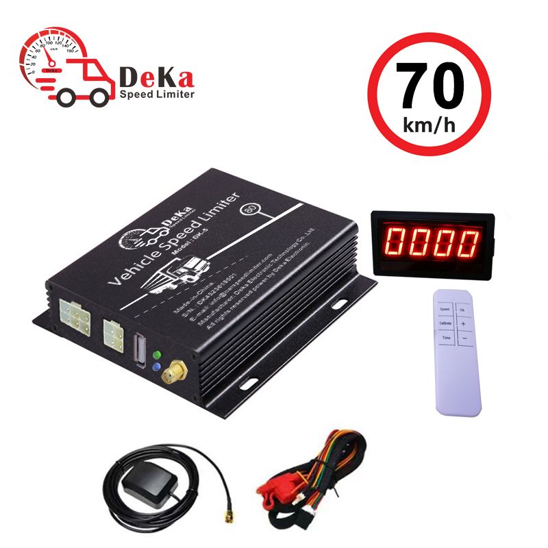 Universal Vehicle speed limiter with GPS