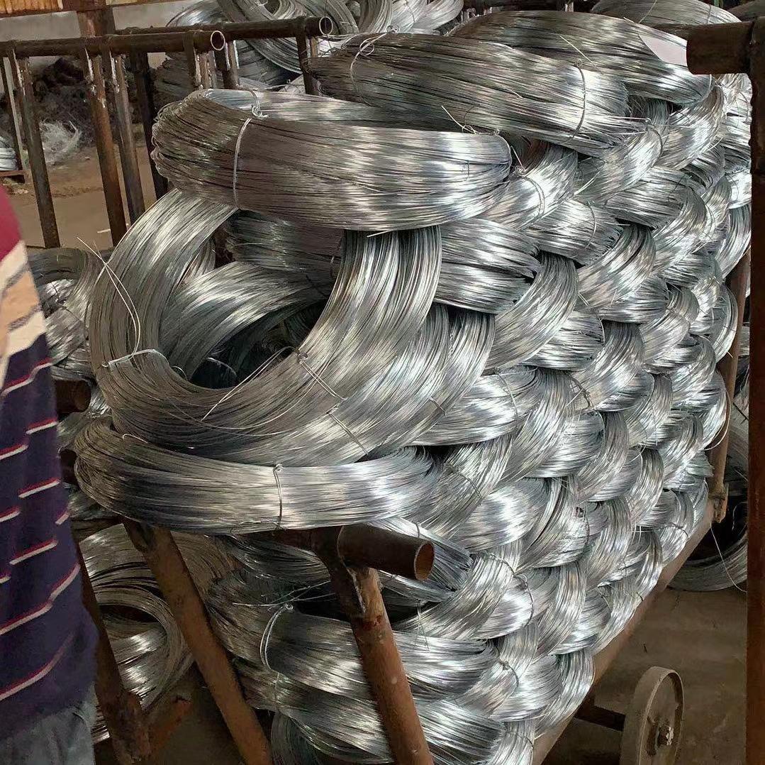 Iron Steel Low Price Recommend Hot Dipped Galvanized Steel Oval Iron Wire