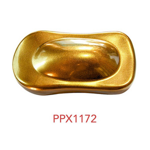 Wholesale customized PPX1172 sparkling gold electrostatic spraying epoxy powder coating polyester powder coating