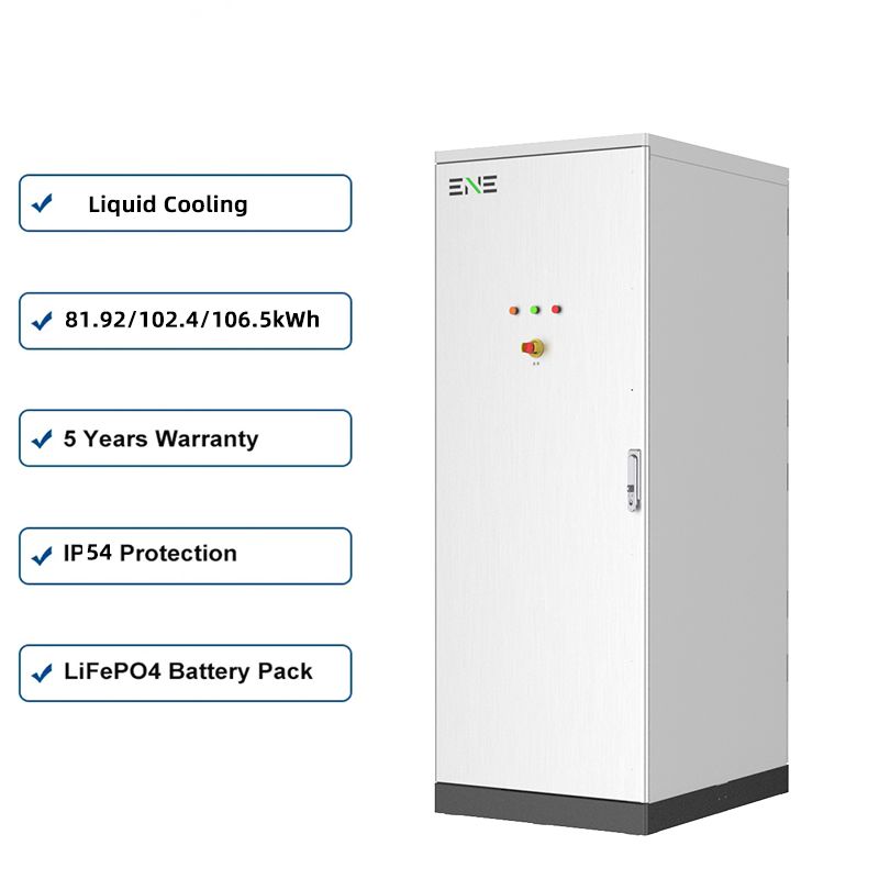 High Voltage energy storage system Air Cooling commercial industrial 102.4KWh/128kWh/133kWh lifepo4 batteries