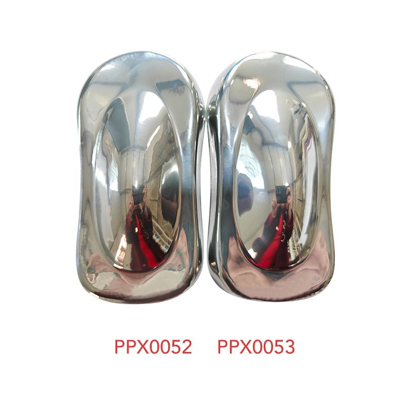 Top quality PPX0052 electroplated silver electrostatic spraying epoxy polyester powder coating