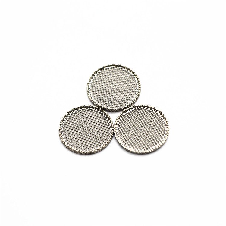 Professional Customized 304 Stainless Steel Woven Wire Mesh Filter Disc For Filtration Industry