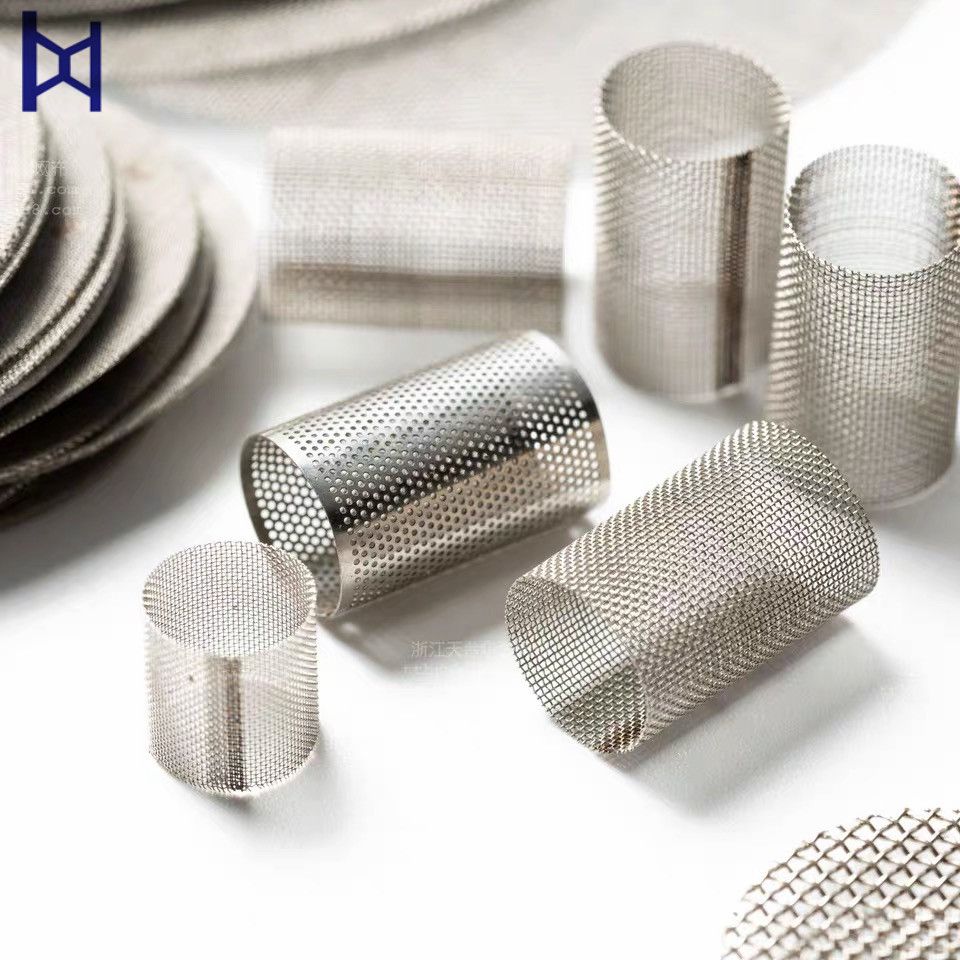 New Product 304 316 316L Stainless Steel Woven Wire Mesh Screen Filter Tube For Equipment Filtration