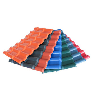 Lightweight Corrosion Resistant Fireproof Synthetic Resin Roofing tiles Sheet Materials