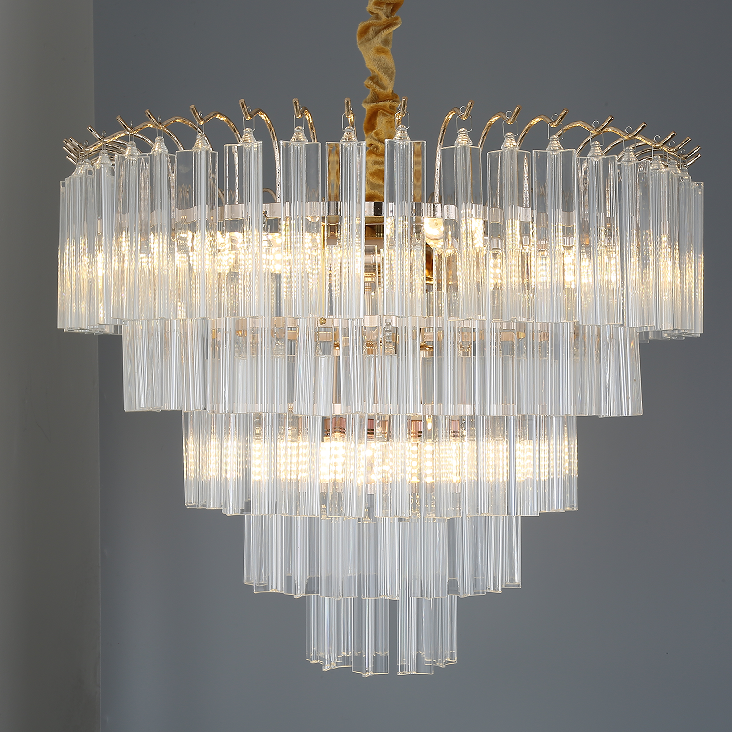 Modern Luxury Decorative Crystal Chandelier Ceiling Lamp For Living Room Dining Room