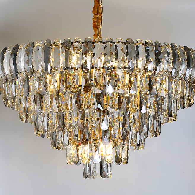 Hanging Living Room Lamp Modern Bedroom Crystal Chandelier Lights For Home