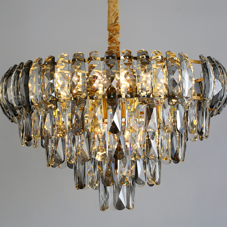 Wholesale Oem Customized Modern Decoration Indoor Crystal Pendant Lobby Hanging Light