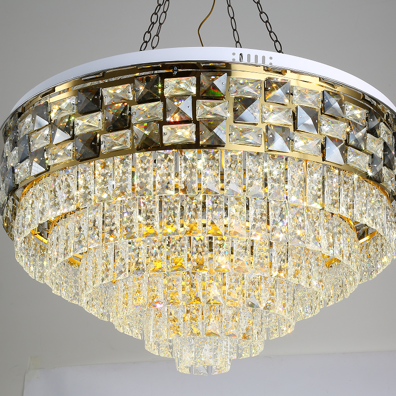 Wholesale Oem Customized Modern Decoration Indoor Crystal Pendant Lobby Hanging Light