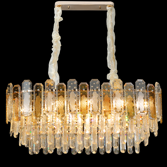 Modern Ceiling Simple Luxury Villa Hotel Lobby Chandelier Pendant Lighting