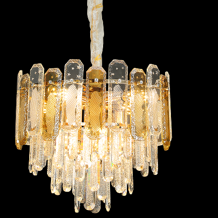 Modern Big Dining Table Luxury Ceiling Pendant Light Crystal Chandelier