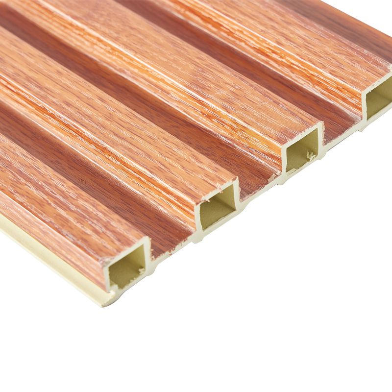 Bug Resistant Interior Plastic Wooden Composite Covering Board Decorative 3d Fluted Cladding Pvc Wpc Wall Panel