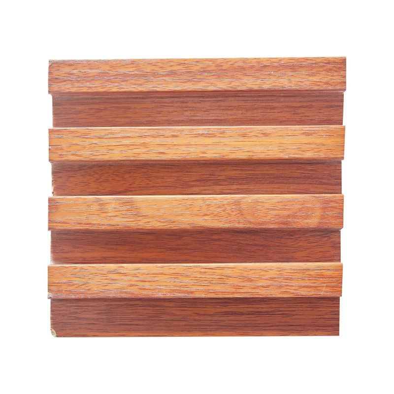 Bug Resistant Interior Plastic Wooden Composite Covering Board Decorative 3d Fluted Cladding Pvc Wpc Wall Panel