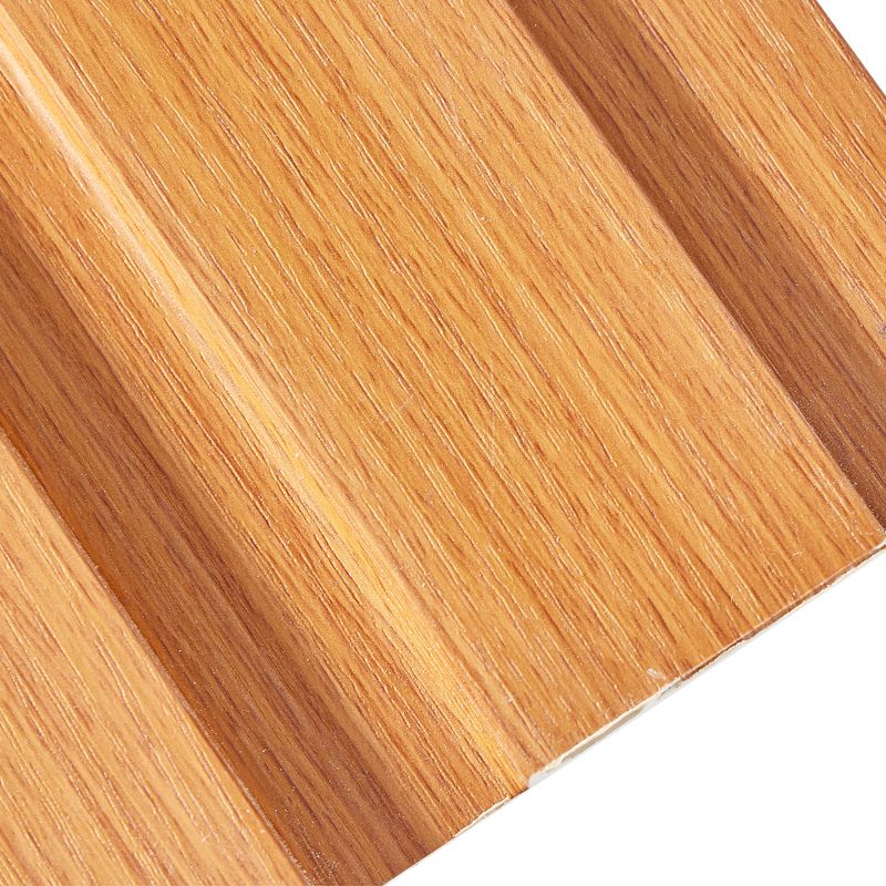 PVC Coating Cladding Fluted WPC Board Wall Panel For Home Decoration