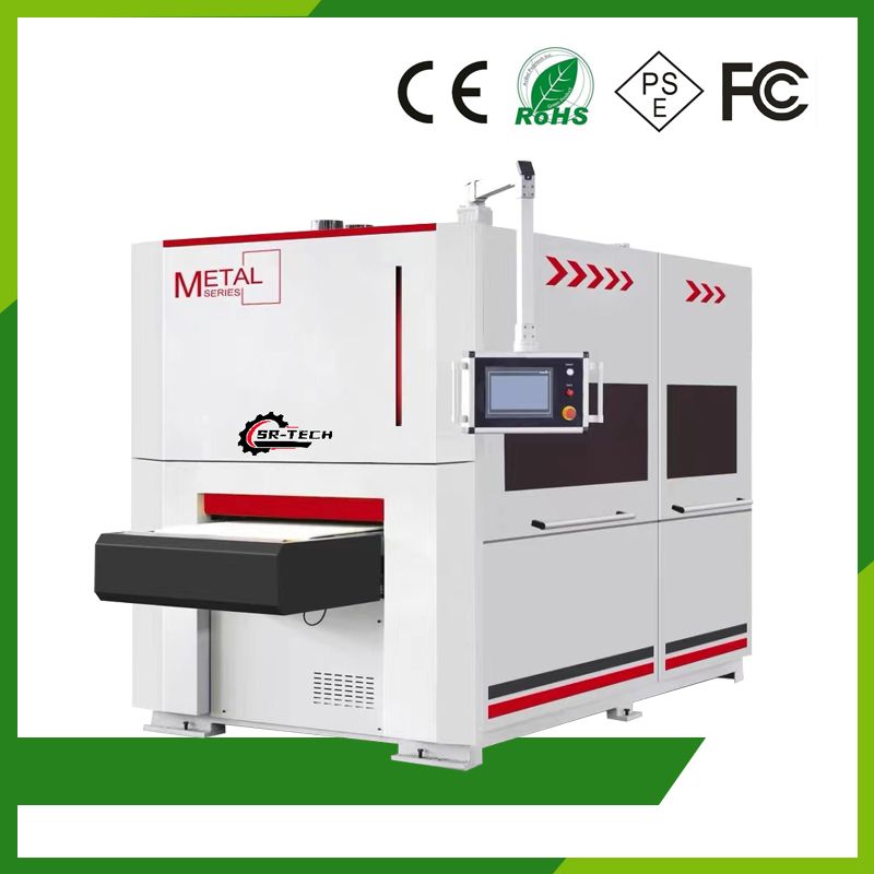 Metal deslagging chamfering and deburring machine for cutting machine finish part