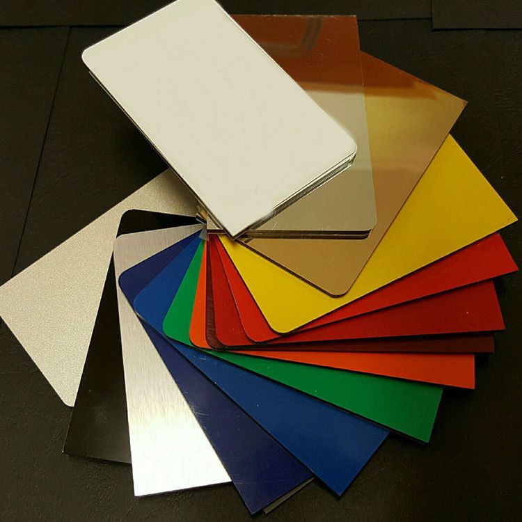 Customize Light Weight Blank Aluminium Composite Panels Sheet