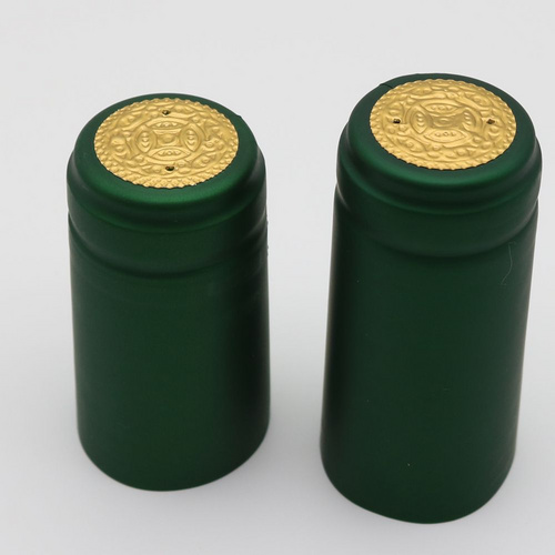 Custom Embossed Logo Heat Shrink Capsules Sealing Pvc Wine Capsule For Wine, Grappa, Spirits, Oil, Vinegar