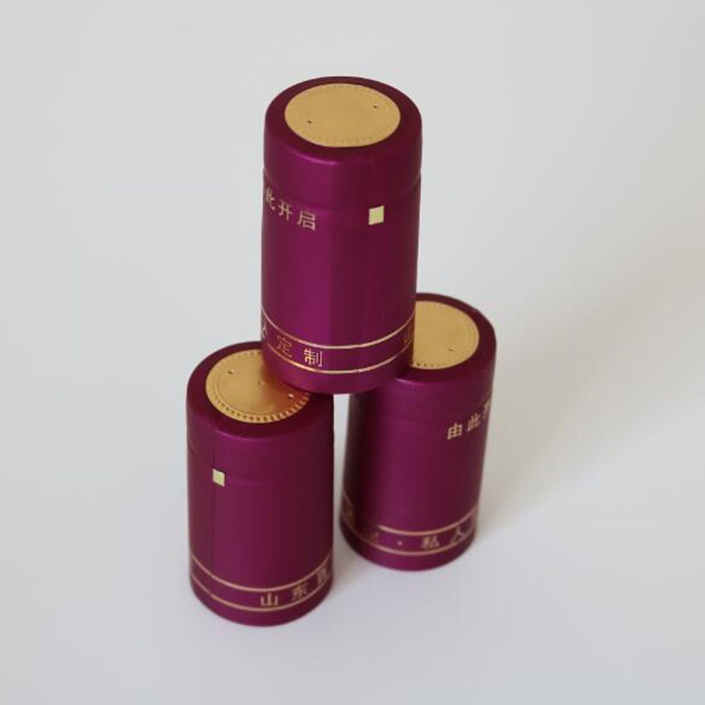 Custom Embossed Logo Heat Shrink Capsules Sealing Pvc Wine Capsule For Wine, Grappa, Spirits, Oil, Vinegar