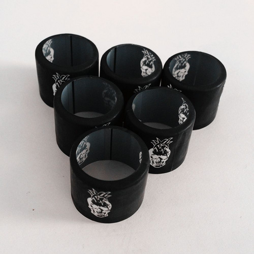 Custom 30mm 33mm 35mm Embossed Wine Bottle Sealed Cap PVC Aluminum Foil Capsule Stopper