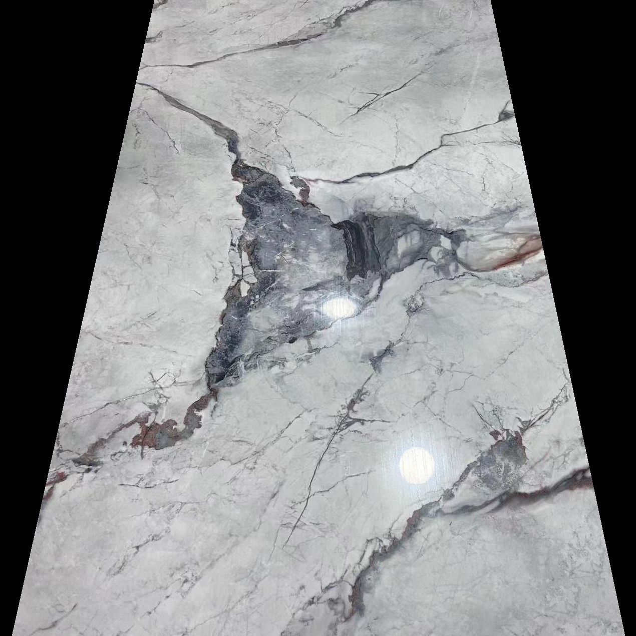 Interior Alternative Marble Decoration Veneer Pvc Marble Uv Coating Sheet Uv Board Wall Panel