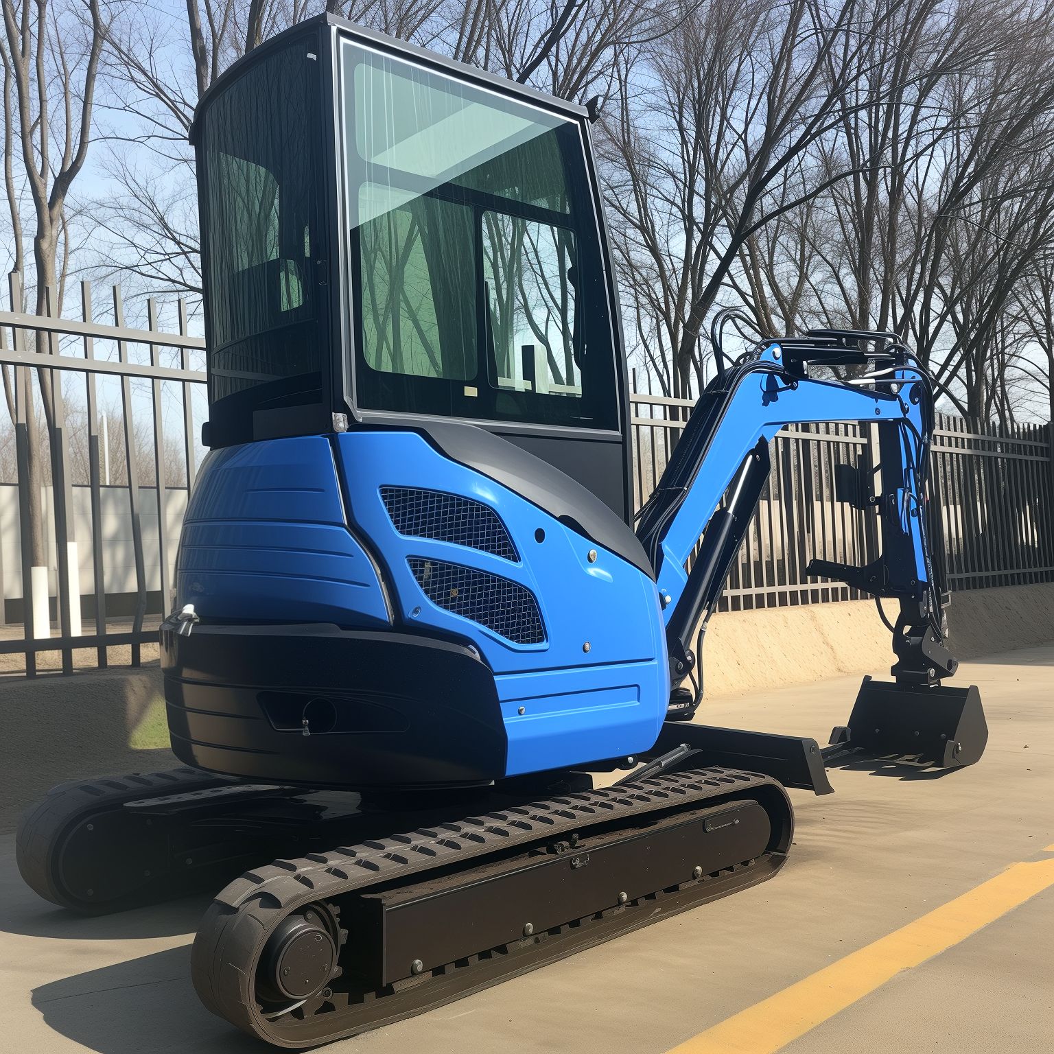 LADYS DY35U Mini Excavators Euro 5/Epa Kubota Mini Excavator For Sale