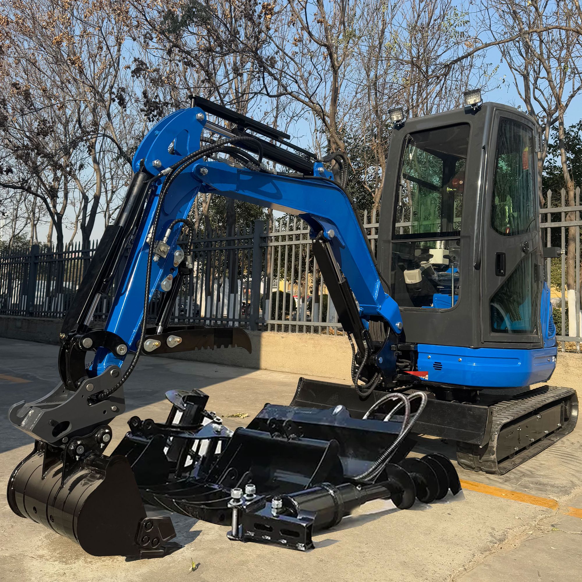 LADYS DY35U Mini Excavators Euro 5/Epa Kubota Mini Excavator For Sale