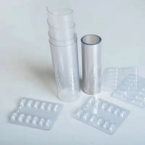 Hot selling medical grade 0.2/0.25/0.3mm transparent PVC / PVDC film for pill blister packaging